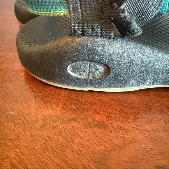 Chaco Women's Sandals with Double Turquoise Straps - Picture 7 of 7